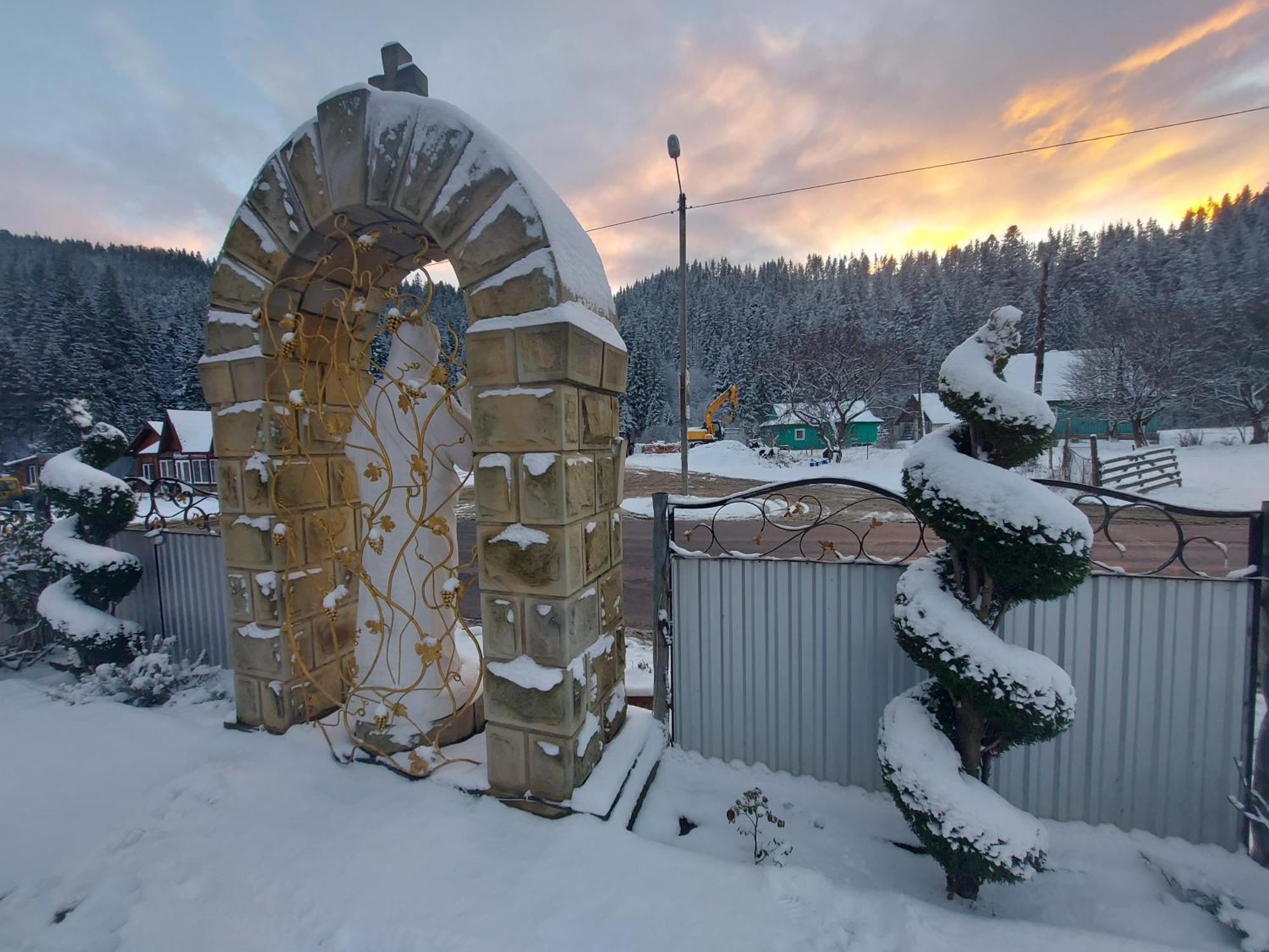 "Як Вдома" Буковель Hotel Bagian luar foto