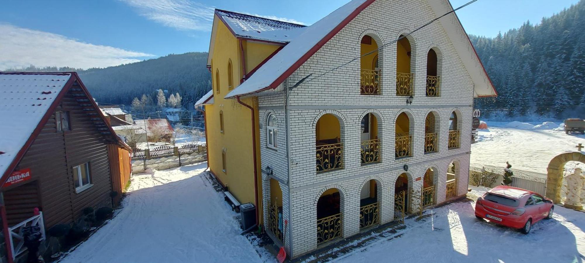 "Як Вдома" Буковель Hotel Bagian luar foto